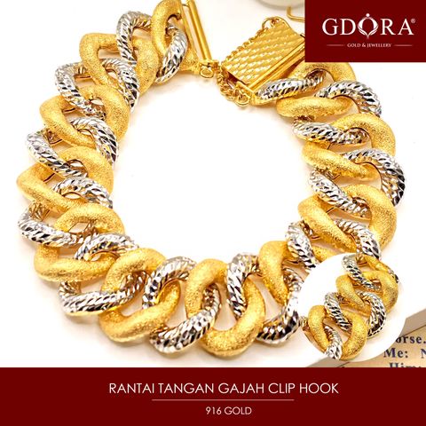 RANTAI TANGAN GAJAH CLIP HOOK
