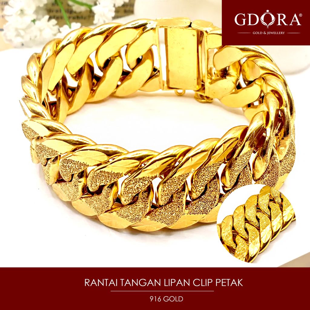 RANTAI TANGAN LIPAN CLIP PETAK