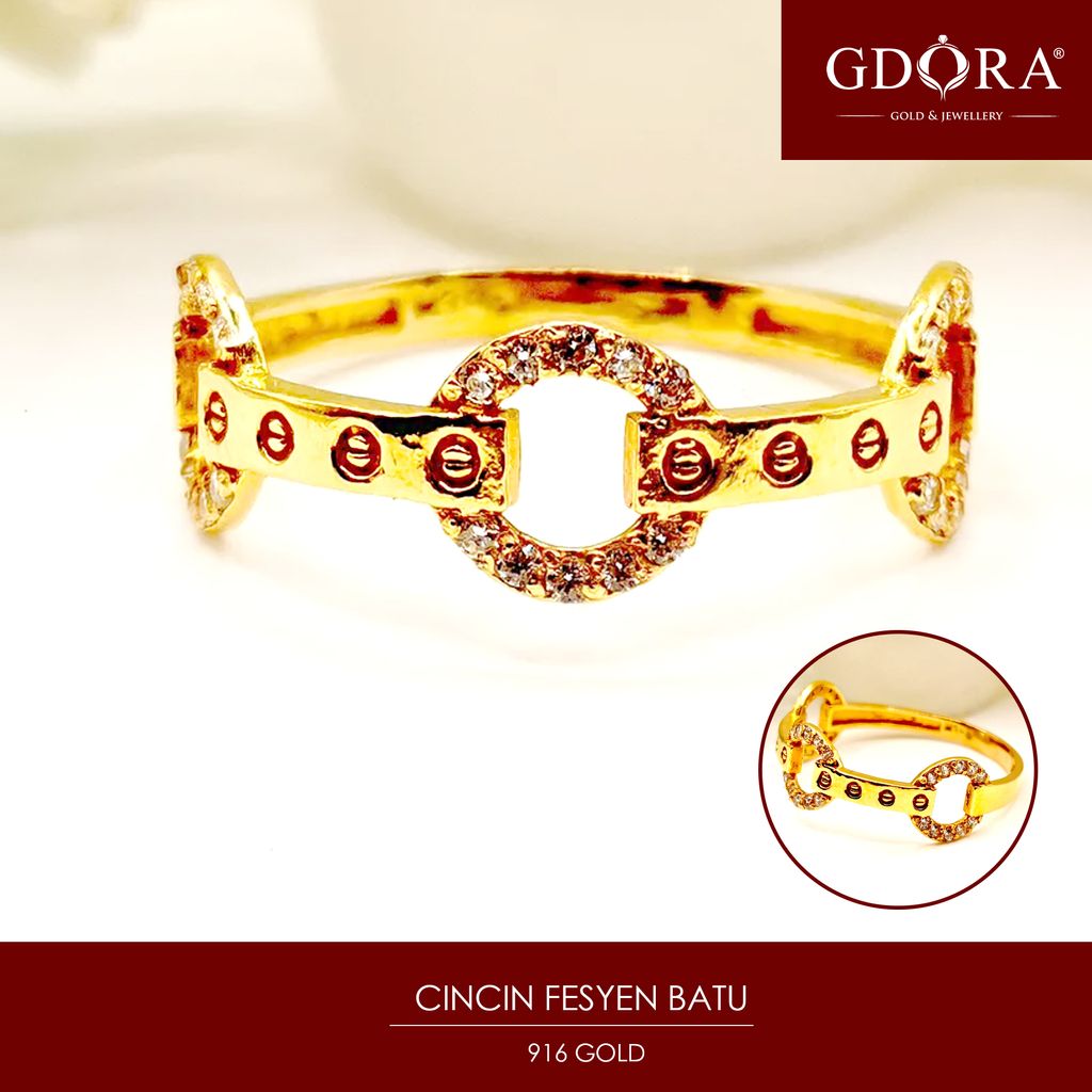 Cincin Fesyen Batu