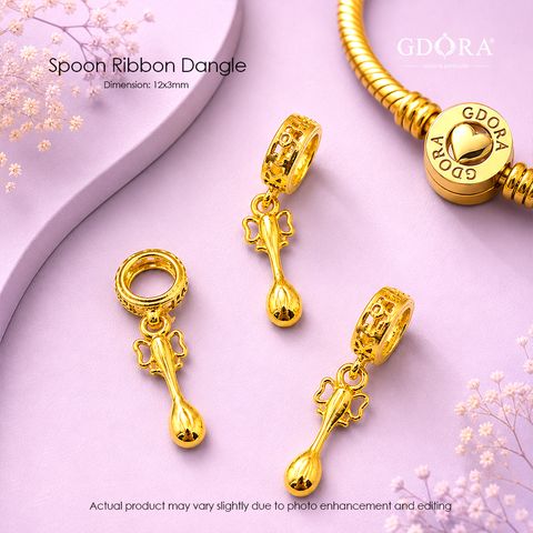 Spoon Ribbon Dangle