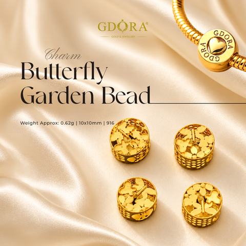 Web-Butterfly Garden-1x1-Poster