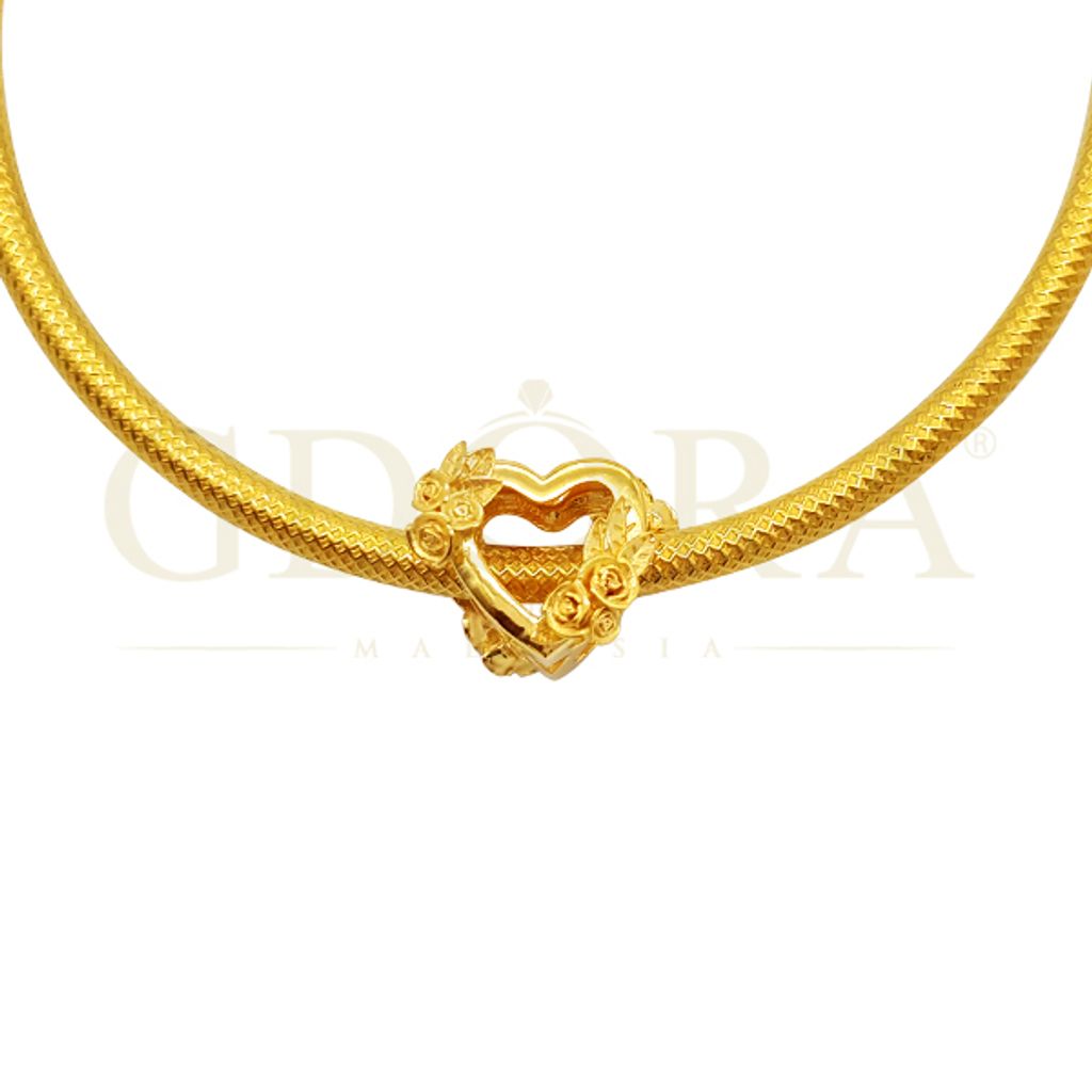 HEART & ROSES_BANGLE (W)