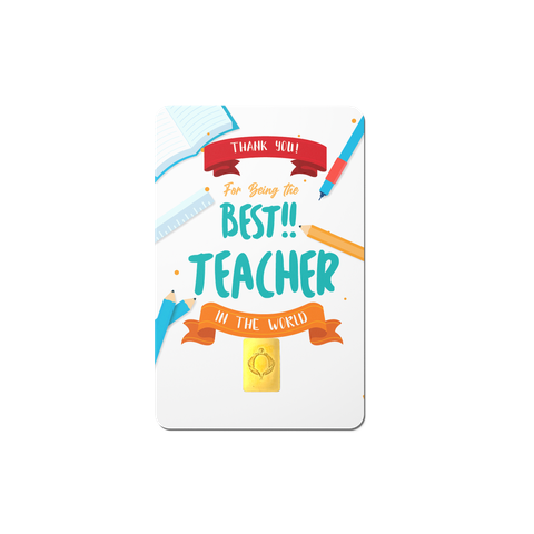 appreciation teacher