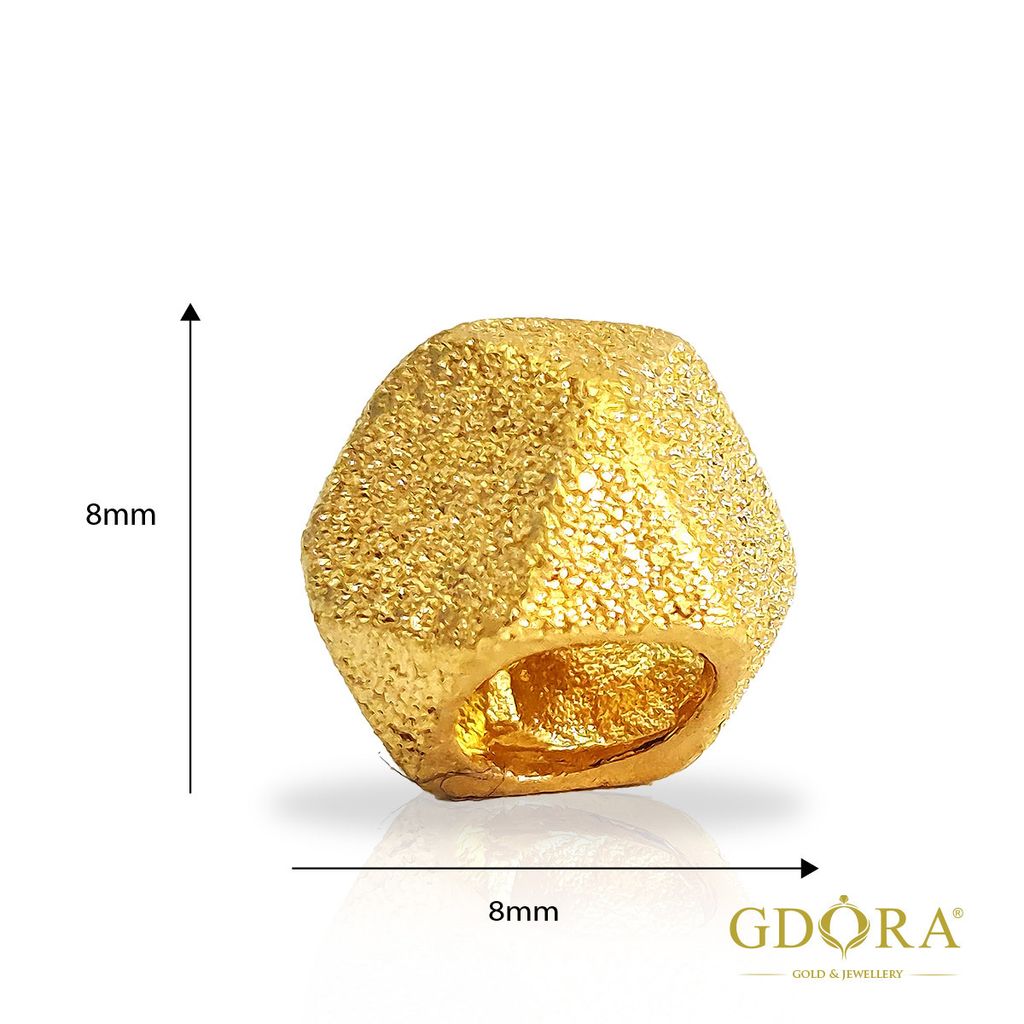 SANDY OCTAGON BEAD_Size-01