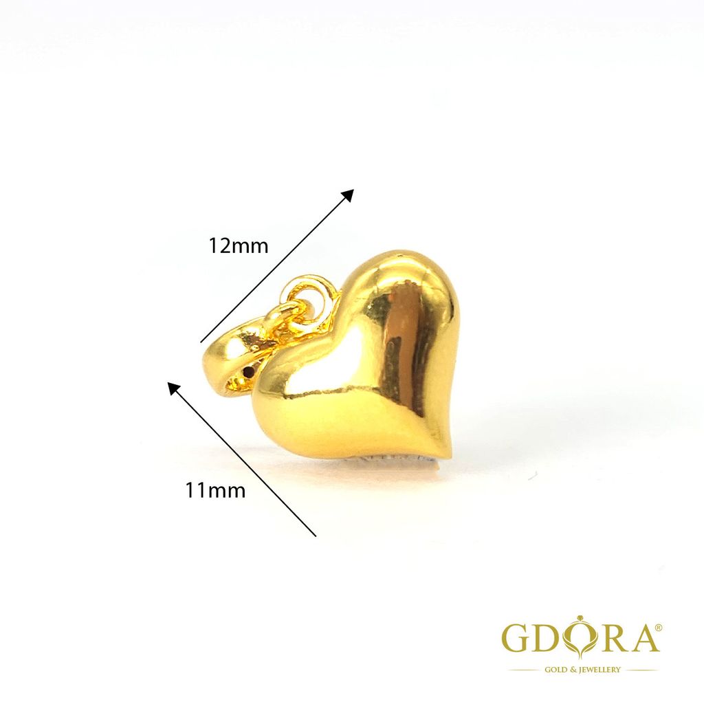 LOVE PLAIN DANGLE_Size