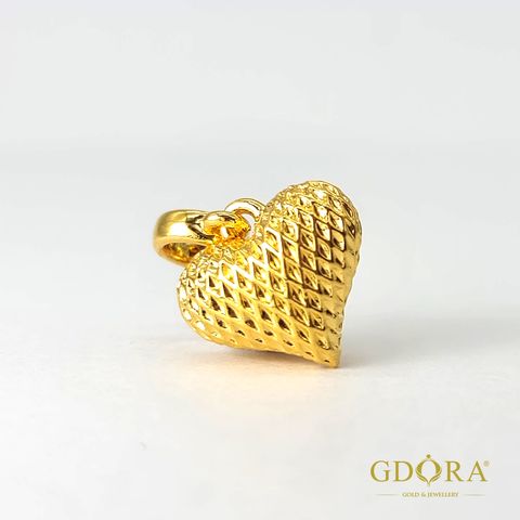 TEXTURED LOVE DANGLE_Front
