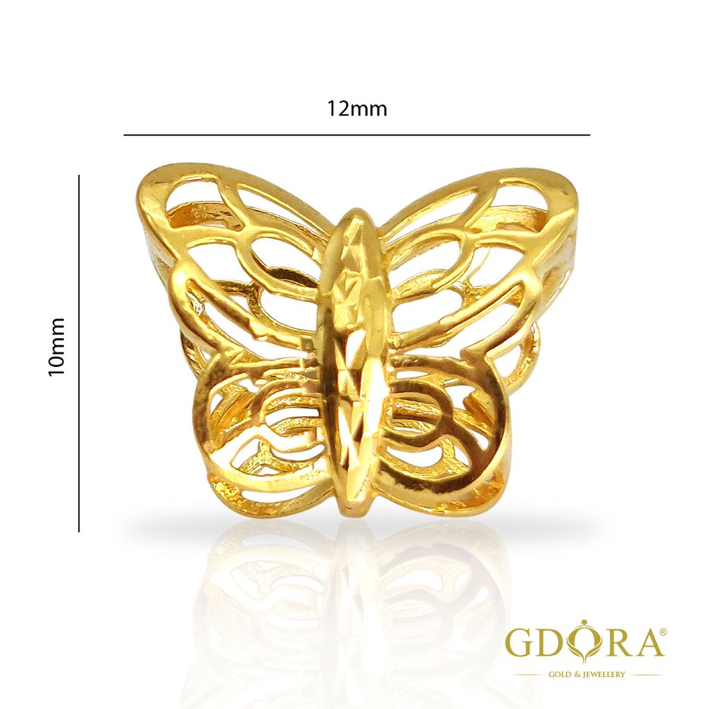MARIPOSA BUTTERFLY BEAD_Size
