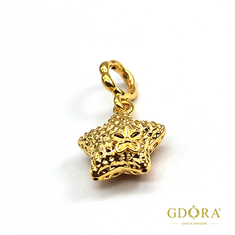 hardgold star dangle 2