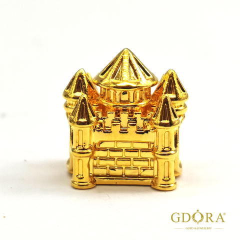 hardgold castle bead 1