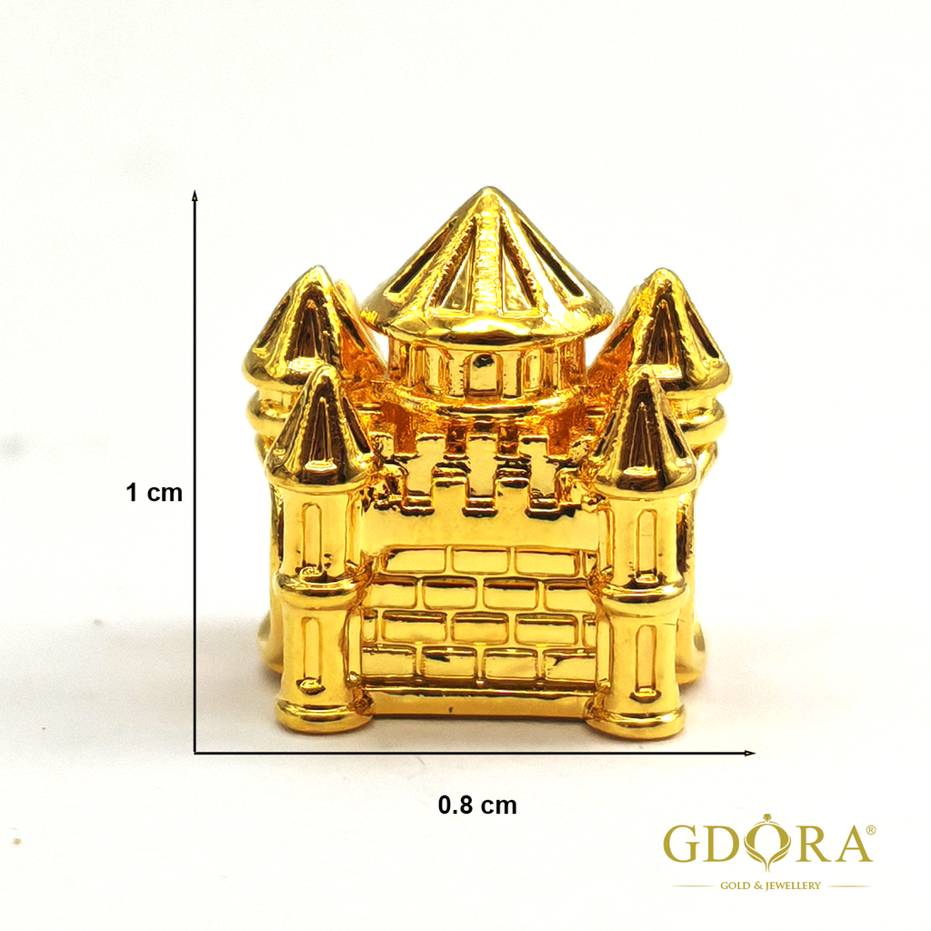 hardgold castle bead 4