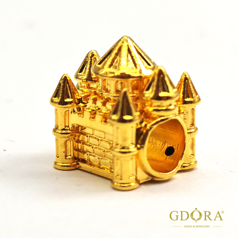 hardgold castle bead 2