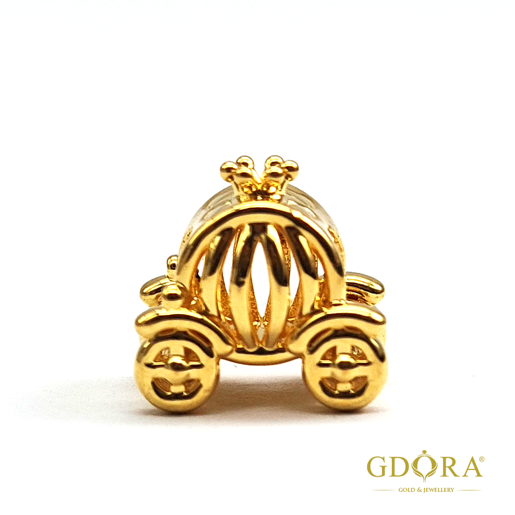 pumpkin coach bead 1