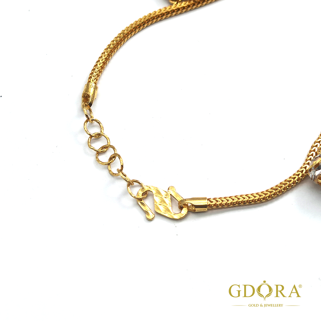 rantai tangan love dua warna 4