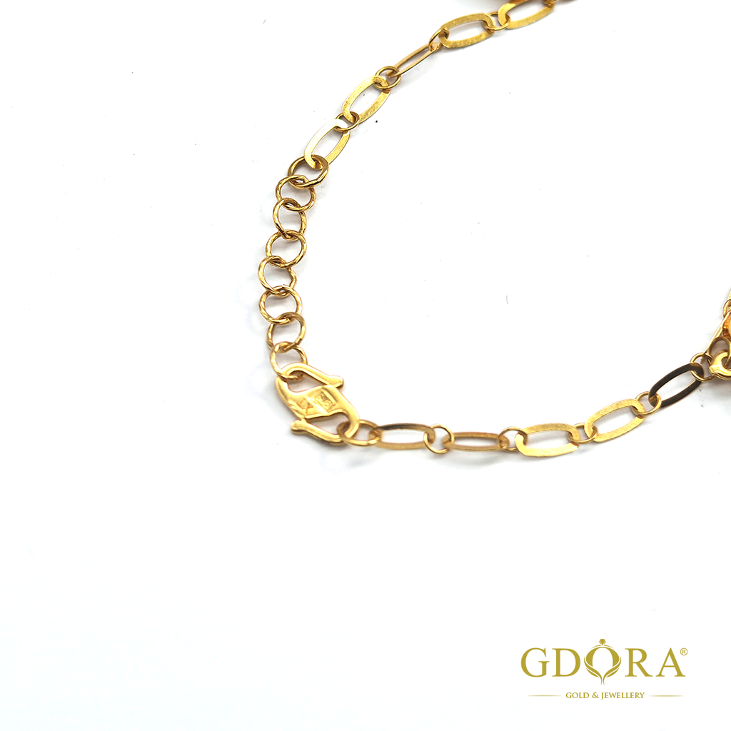 rantai tangan fesyen love link 4