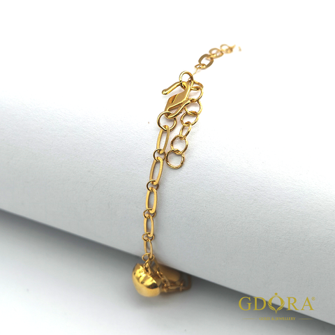 rantai tangan fesyen love link 2