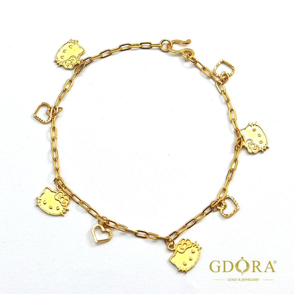 rantai tangan love kitty 3