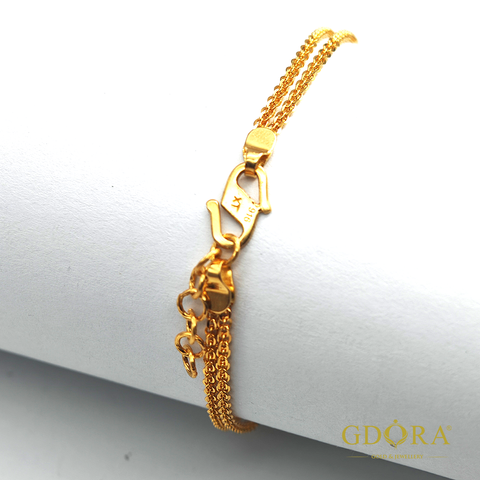 rantai tangan fesyen love 2