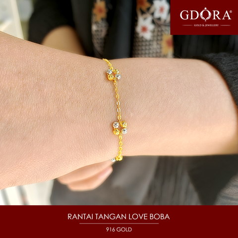 RANTAI TANGAN LOVE BOBA 2