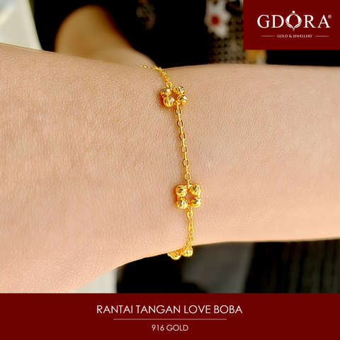 rantai tangan love boba 4