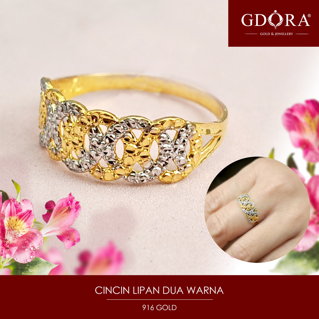 CINCIN LIPAN DUA WARNA