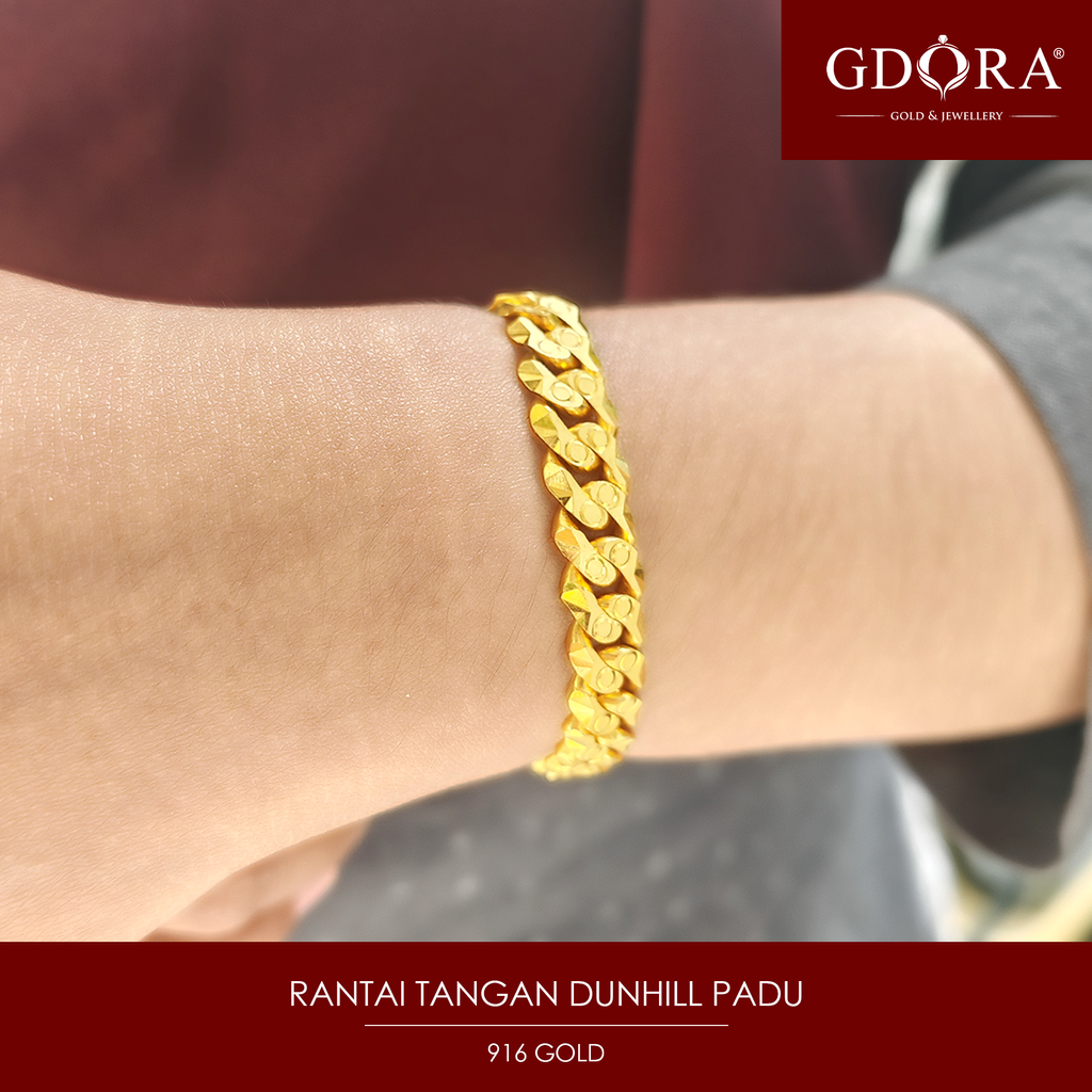 RANTAI TANGAN DUNHILL PADU 2