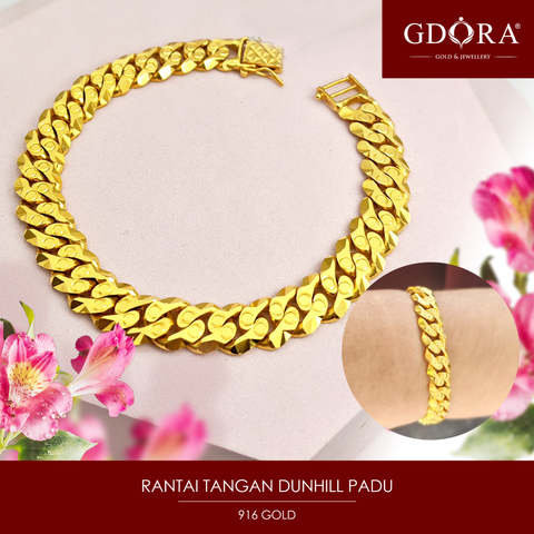 RANTAI TANGAN DUNHILL PADU 1