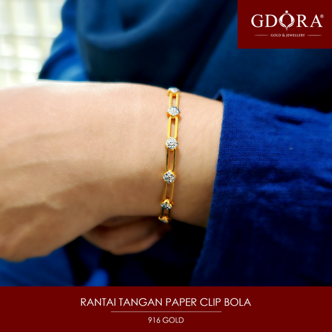 RANTAI TANGAN PAPER CLIP BOLA 2