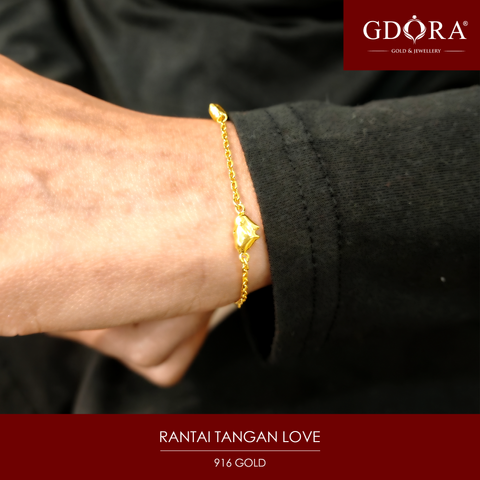 RANTAI TANGAN LOVE 4