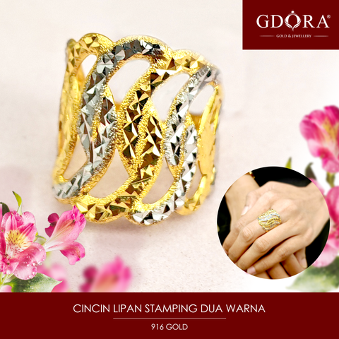 CINCIN COCO STAMPING DUA WARNA 1
