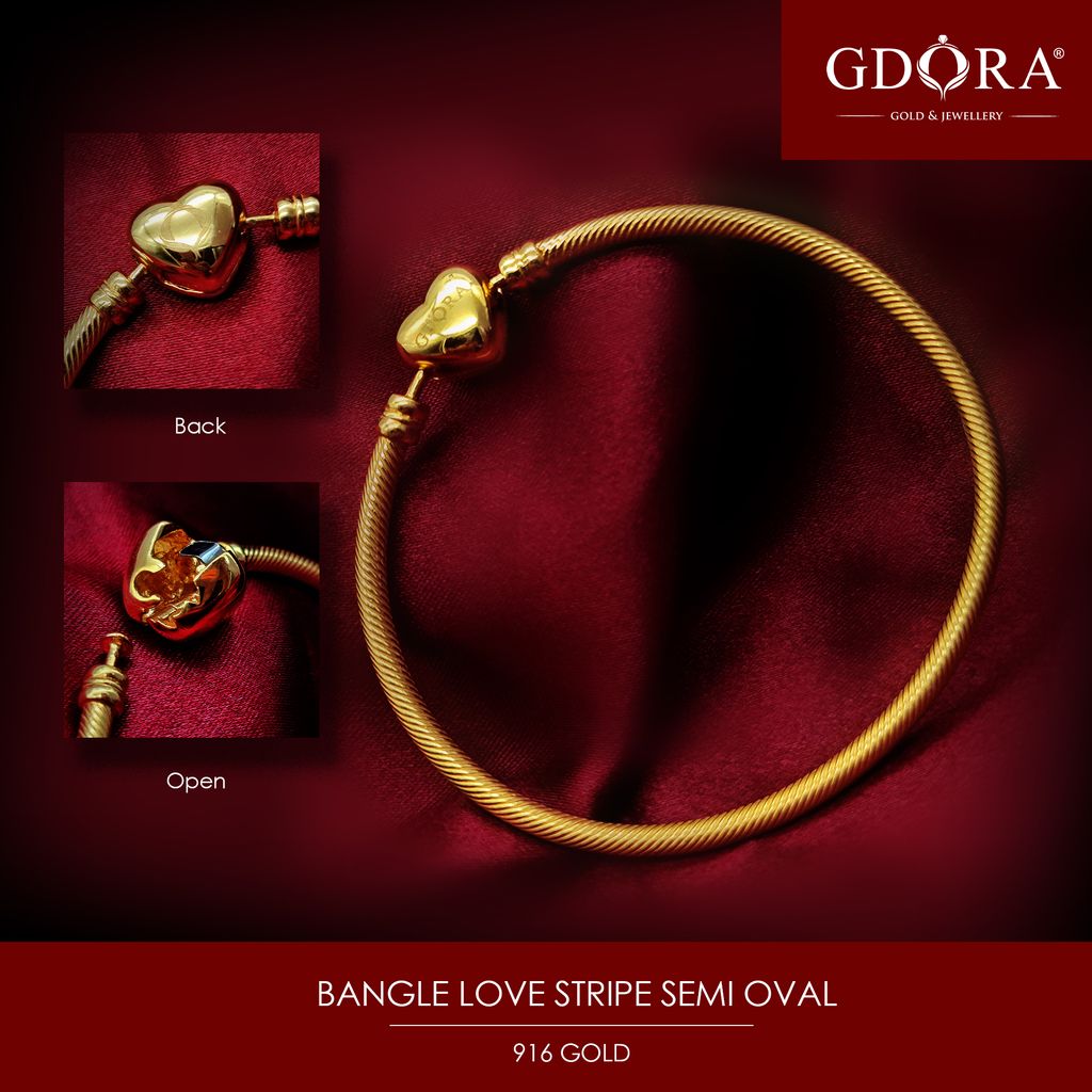 BANGLE LOVE STRIPE SEMI OVAL_1