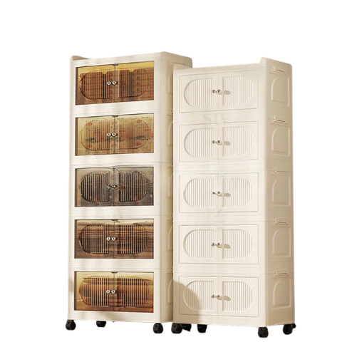 41-65cm 2_3_4_5 Layers Foldable Plastic Storage