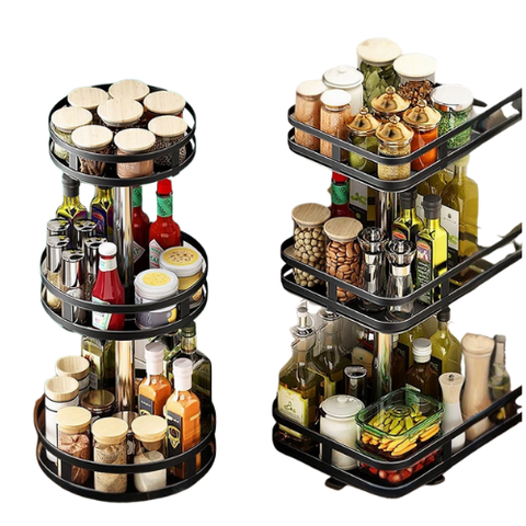 2_3 Tier 360° Rotating Spice Rack