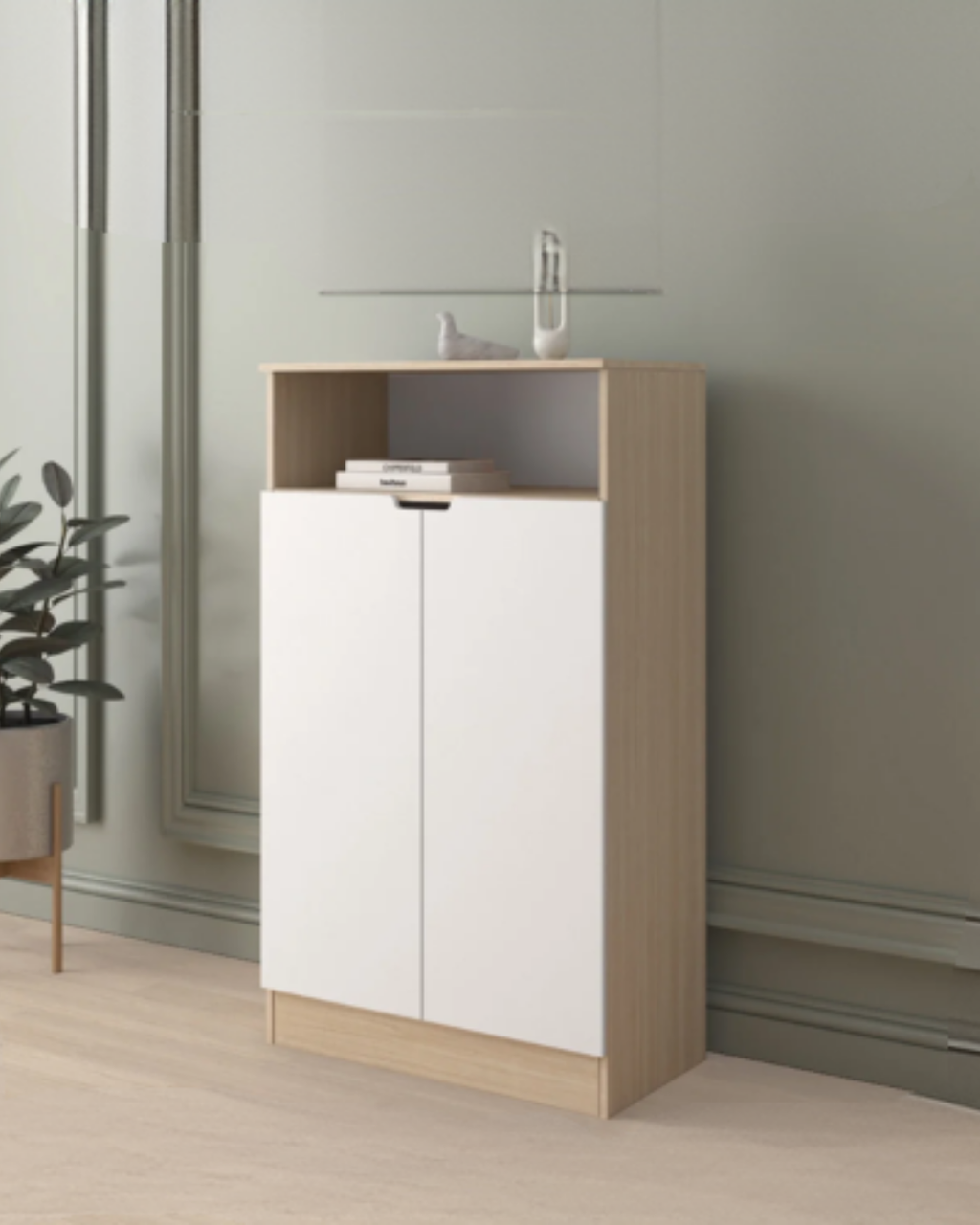 Shoe Cabinet Modernist Design - NO TEXT