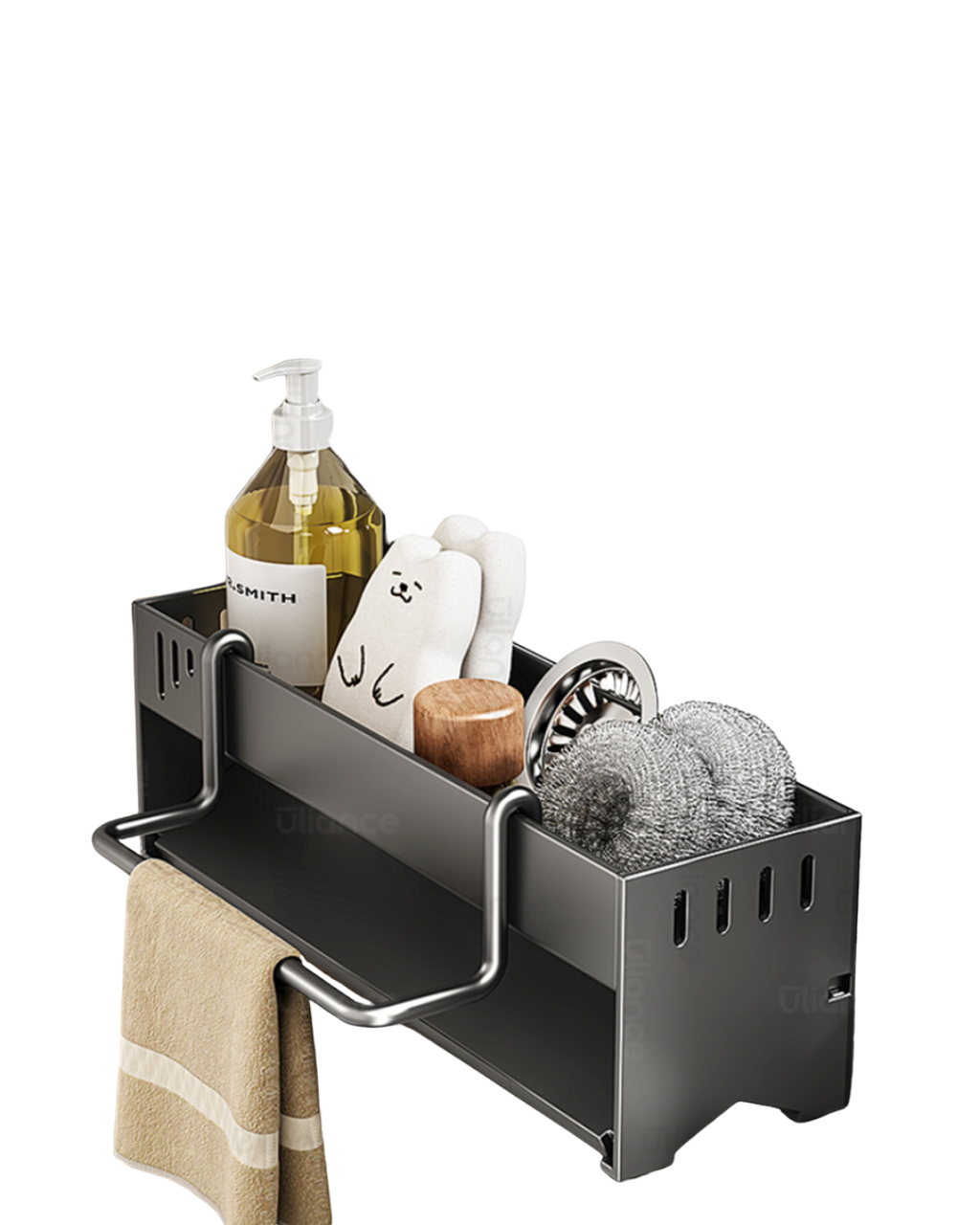Sponge Rack Stainless Organizer - NO BG