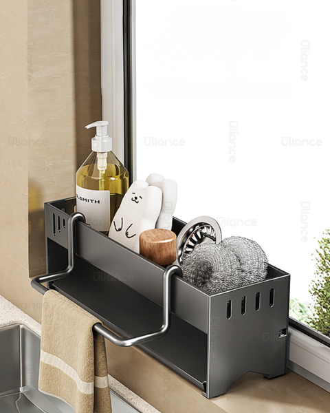 Sponge Rack Stainless Organizer - NO TEXT