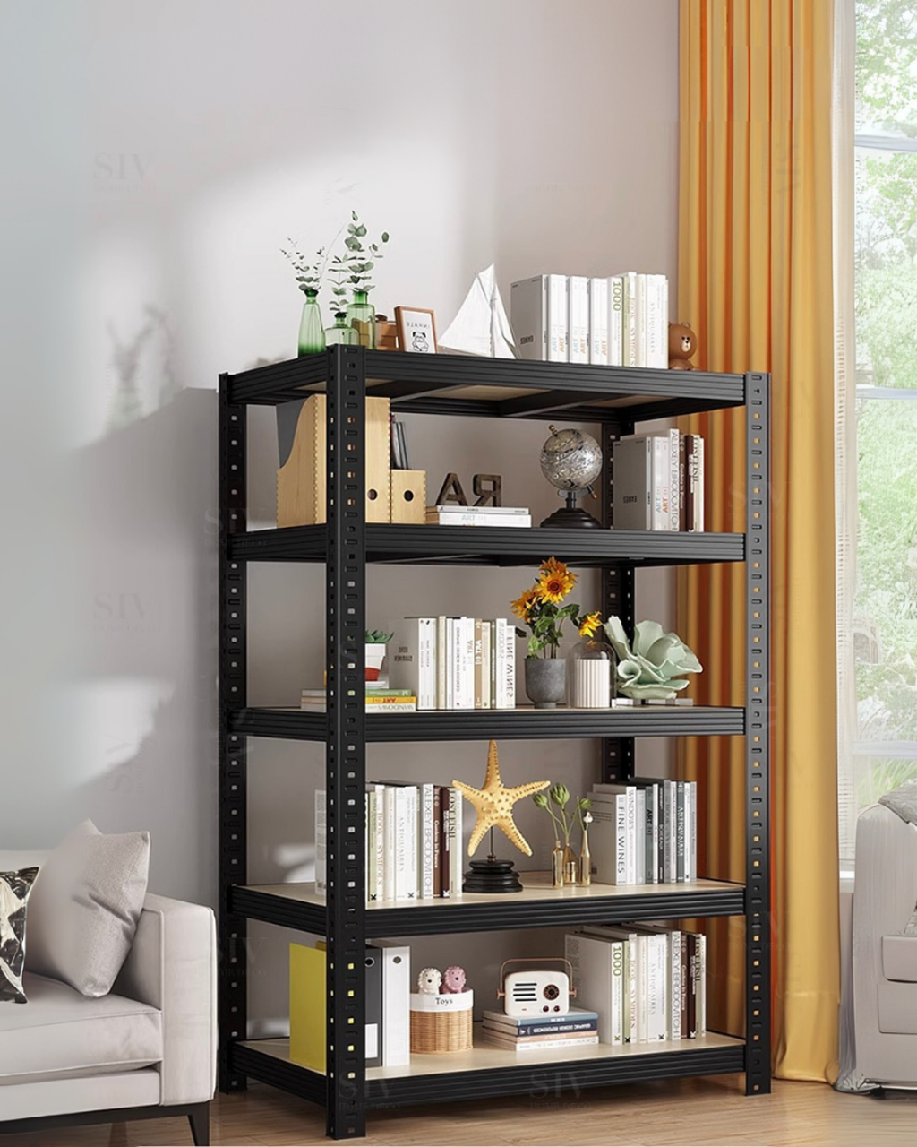 Boltless Metal Rack - NO TEXT