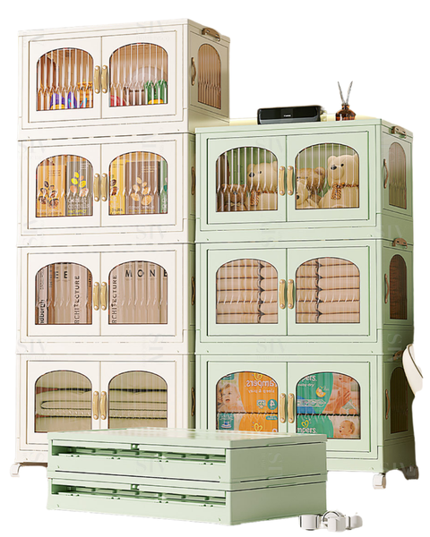 Foldable Wardrobe With Wheels - NO BG