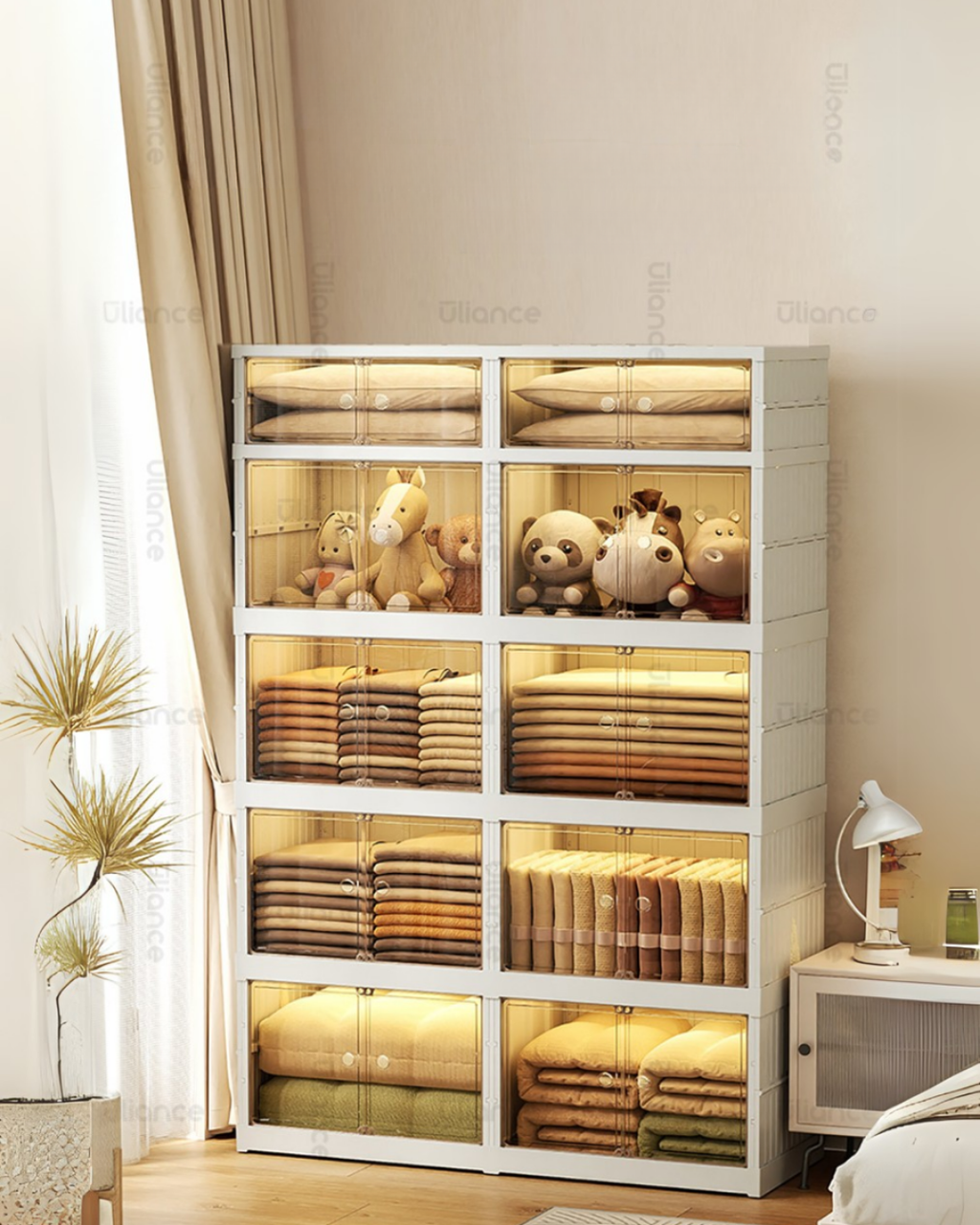 Foldable Storage For Shoes, Clothes,Kitchen - NO TEXT