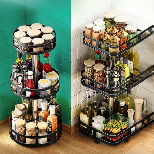 2_3 Tier 360° Rotating Spice Rack