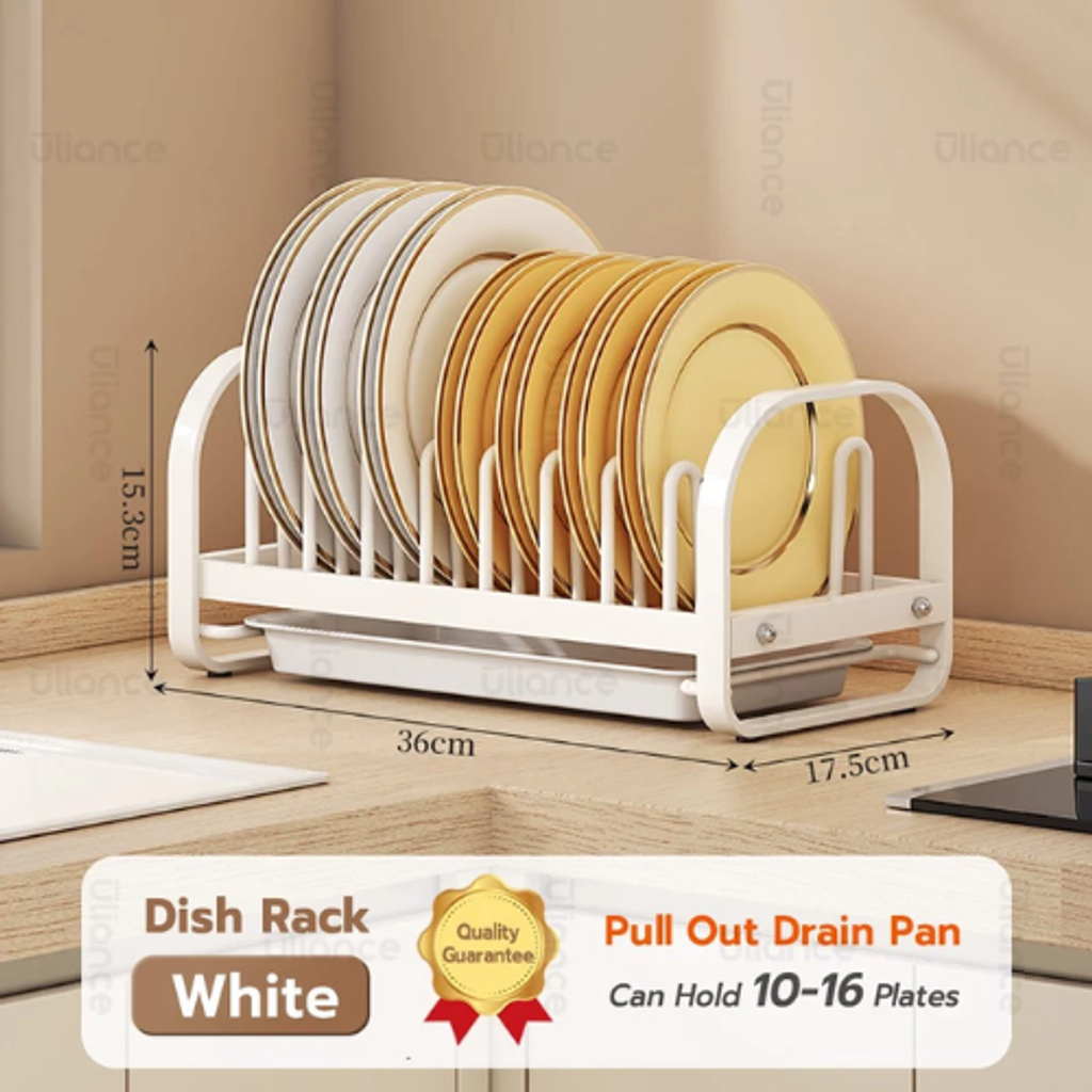 1 Tier(Plate)White