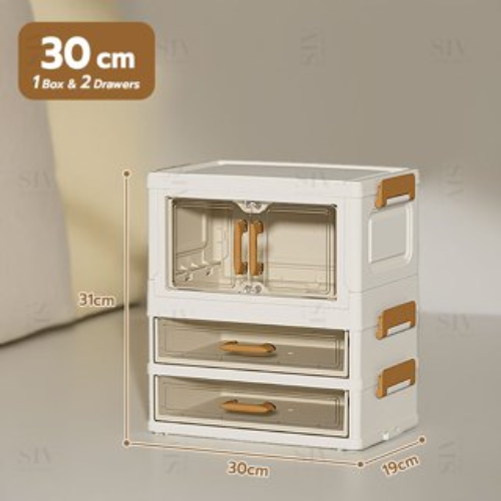 1 Cabinet + 2 Drawer