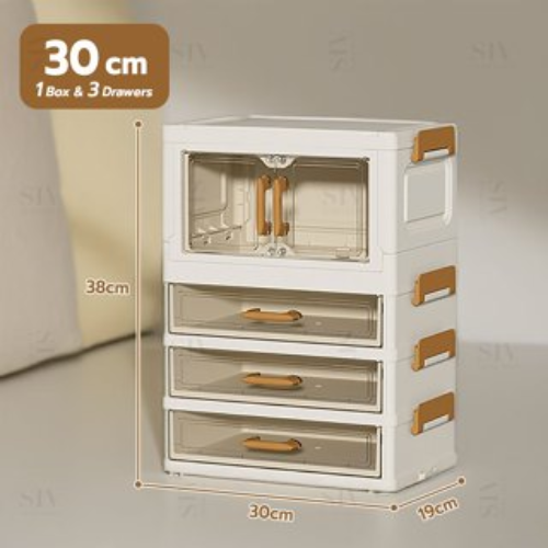 1 Cabinet + 3 Drawer