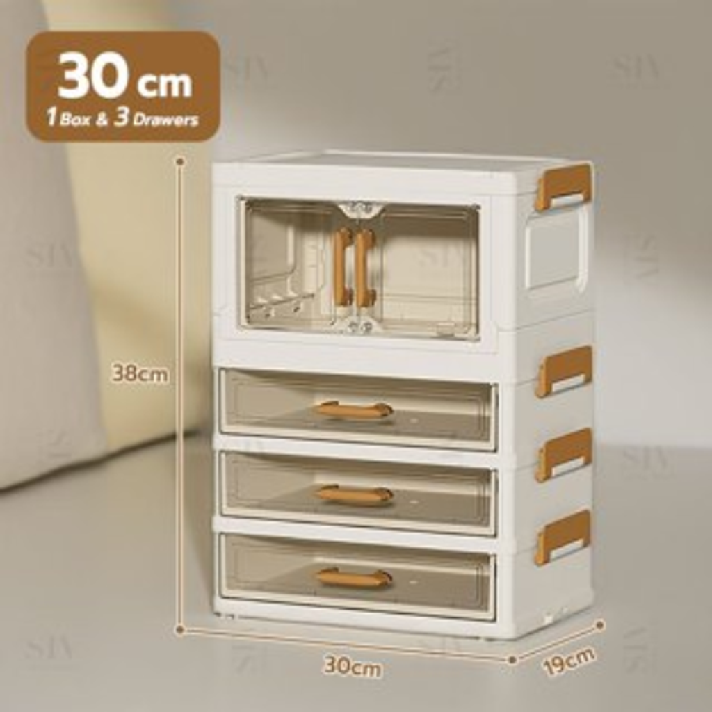 1 Cabinet + 3 Drawer