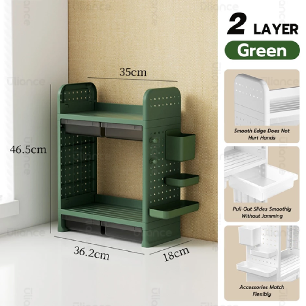 Green+Clear Black-2T