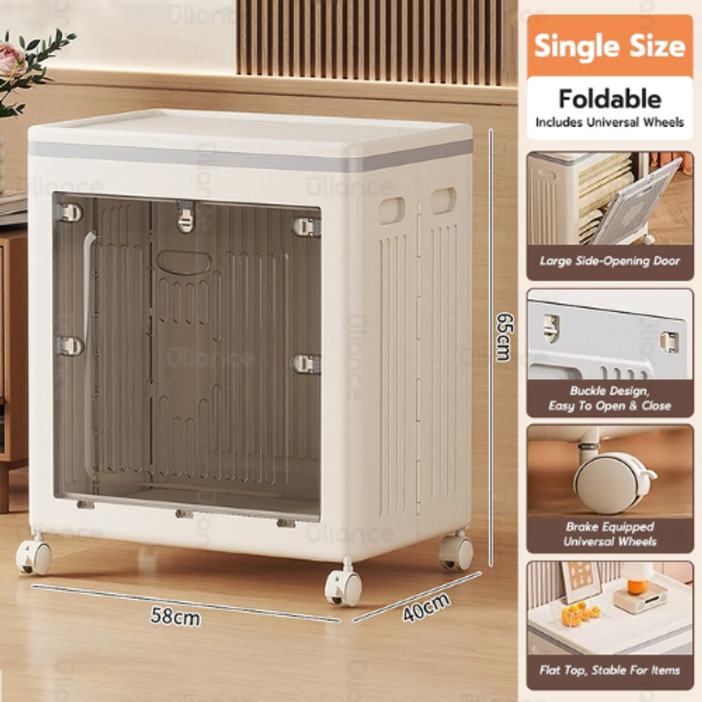 XL Double-Door Clear