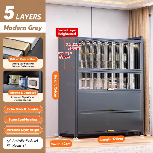 5 Tier 120X42X122