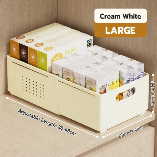Cream White-Large