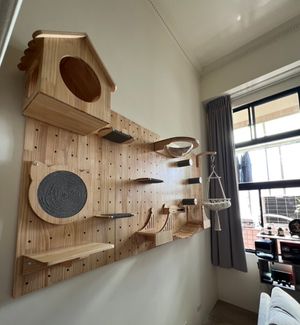 沙發後方完成安裝照 - WOMIO