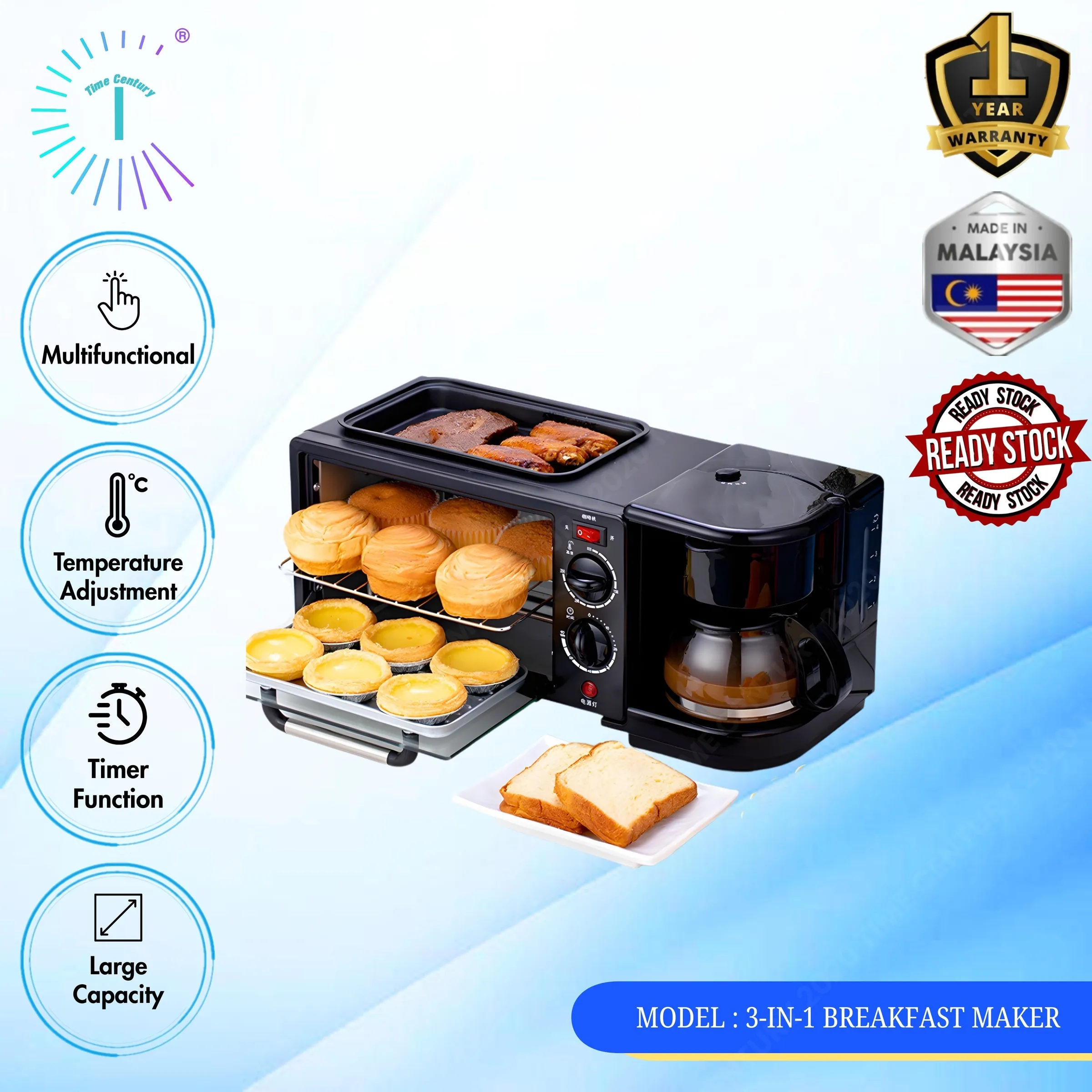 3-IN-1 Breakfast Maker 1