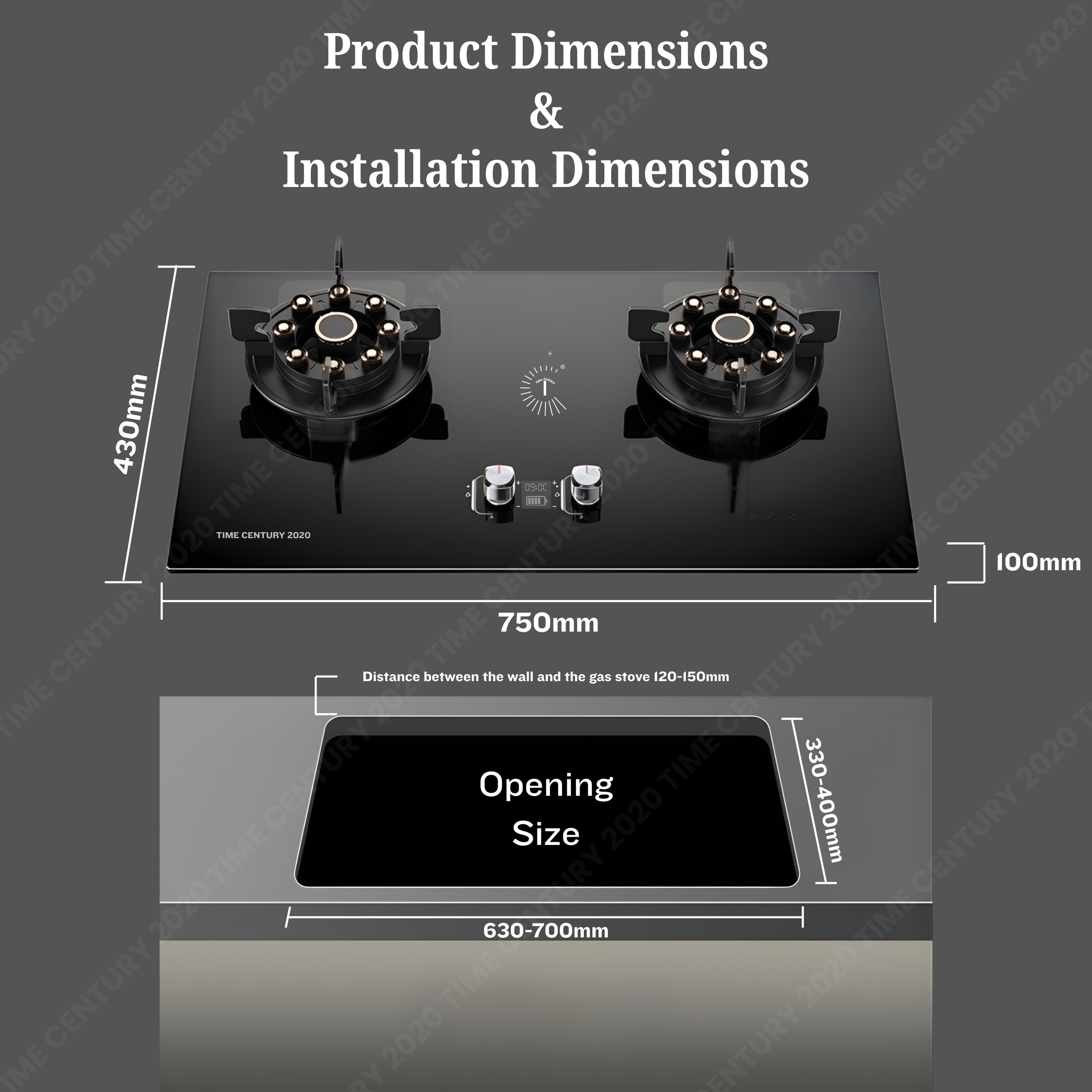 Flip Top Gas Stove 9